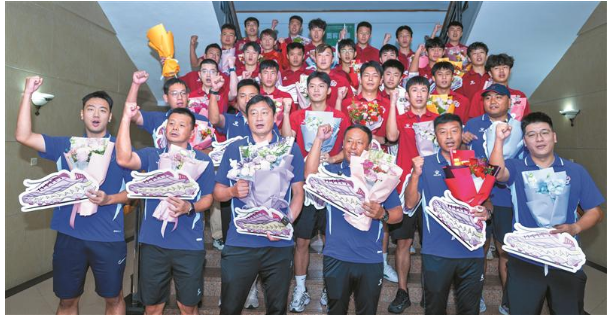 無錫隊，歡迎回家！