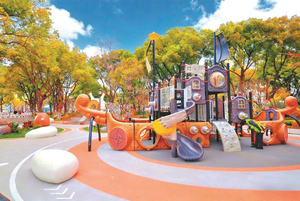 “一米視角”打開城市公園“新封面”